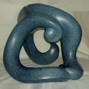 3 legged bearly #2 - cast bronze